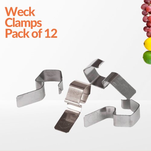 Weck Clamps Pack of 12 - jars.ie