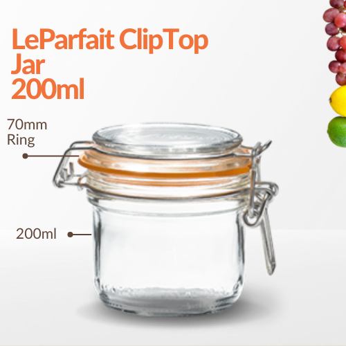 LeParfait Cliptop Jar 200ml