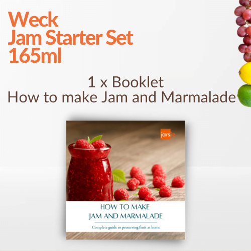 Weck Jam Starter Set Mold Jar 165ml - jars.ie