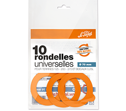LeParfait Rubber Rings 70mm - Pack of 10