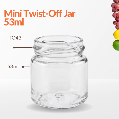 Mini Twist-Off Jar 53ml