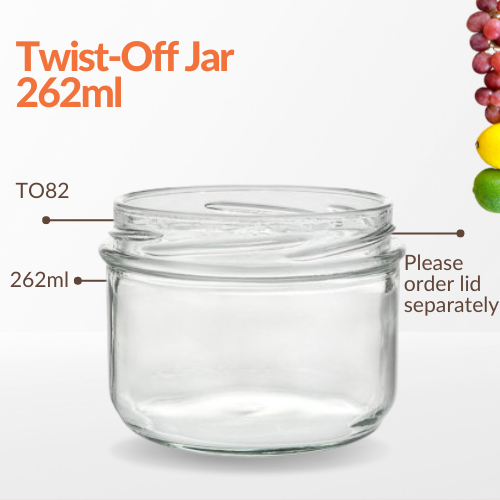 Twist-Off Jar 262ml