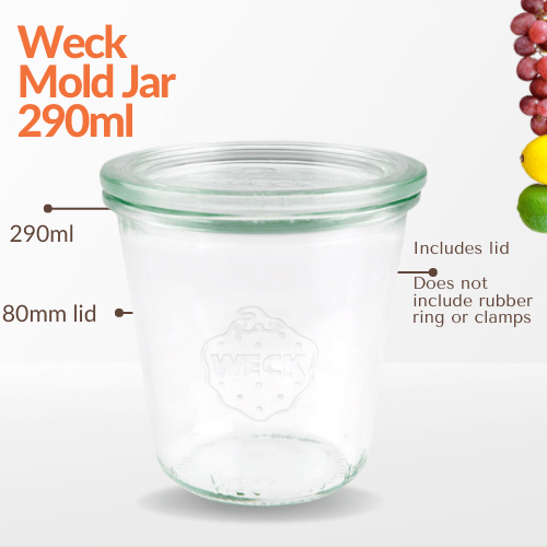 Weck Mold Jar 290ml Small - jars.ie