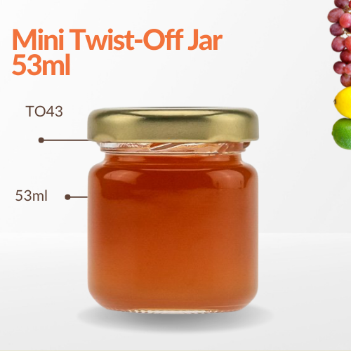 Mini Twist-Off Jar 53ml