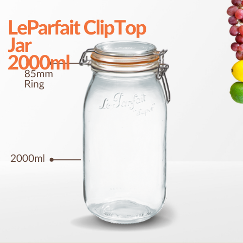 LeParfait Cliptop Jar 2000ml