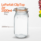LeParfait Cliptop Jar 2000ml