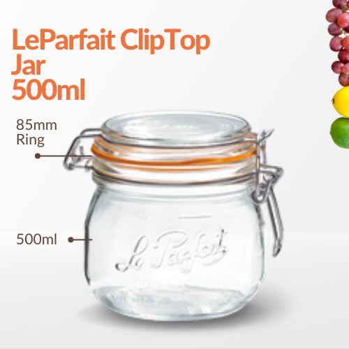 LeParfait Cliptop Jar 500ml