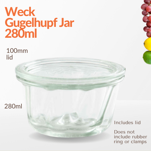 Weck Gugelhupf Jar 280ml - jars.ie