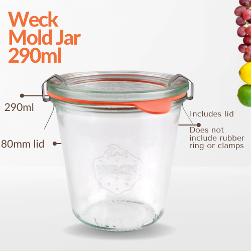 Weck Mold Jar 290ml Small - jars.ie