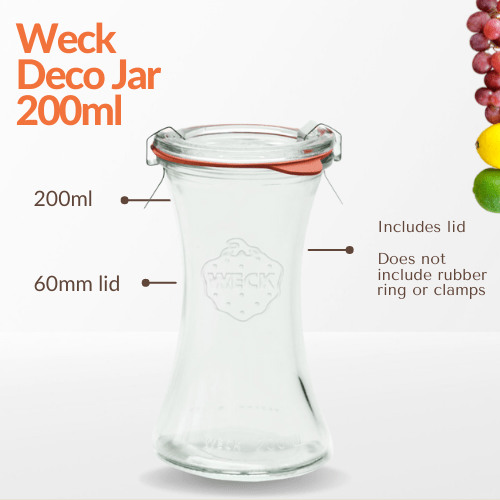 Weck Deco Jar 200ml - jars.ie
