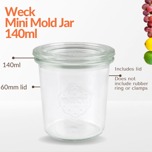 Weck Mini Mold Jar 140ml