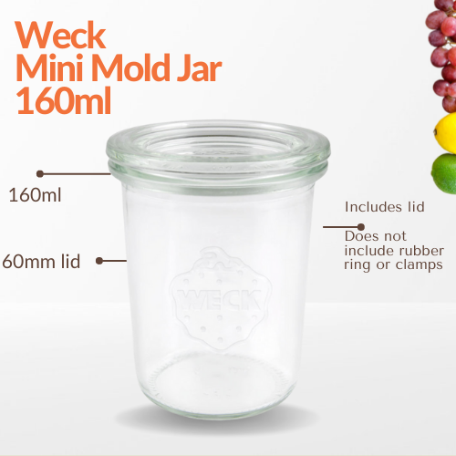 Weck Mini Mold Jar 160ml