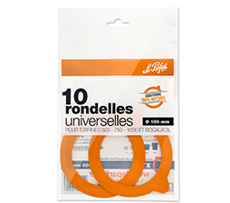 LeParfait Rubber Rings 100mm - Pack of 10